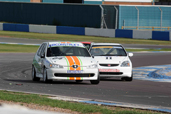two racers